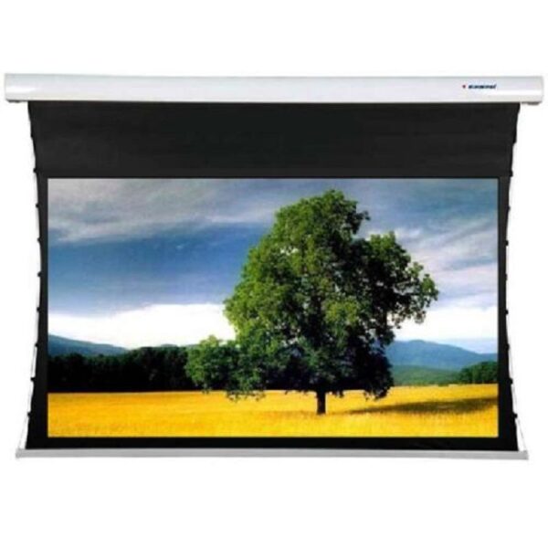 Tab-tension Motorized Projector Screen, White