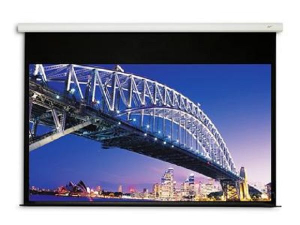 eGalaxy Motorized Projector Screen, Matte Grey