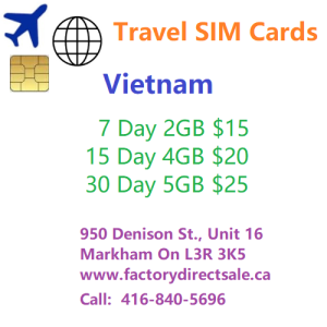 Vietnam Travel SIM Card